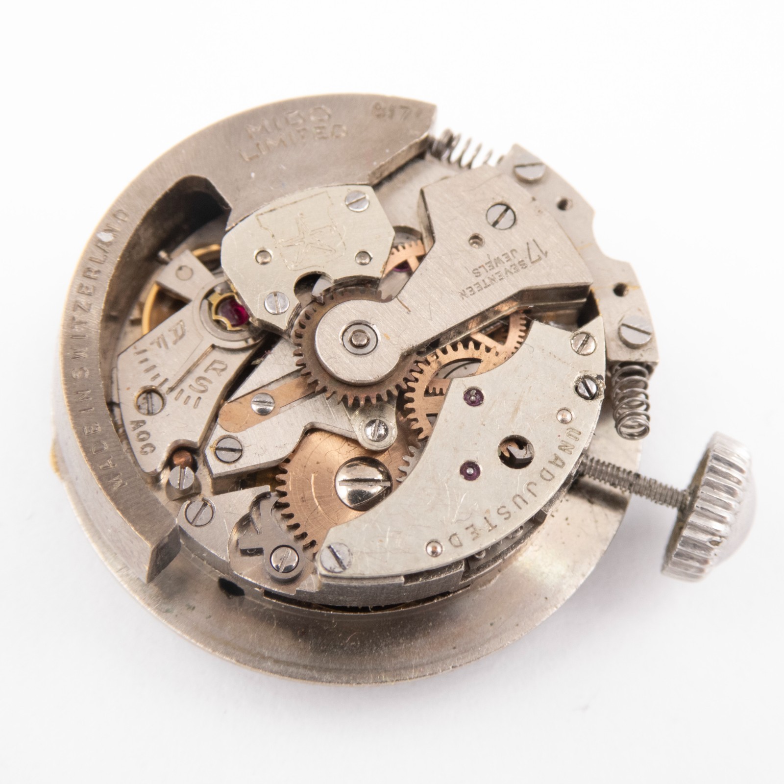 Vintage Mido Multifort Caliber 817 17-Jewel S/S Automatic Wristwatch, Keeps Time