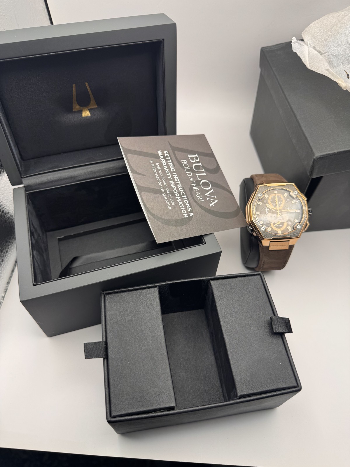 Bulova 98B356 Precisionist X 10th Anniversary Special Edition 45mm New