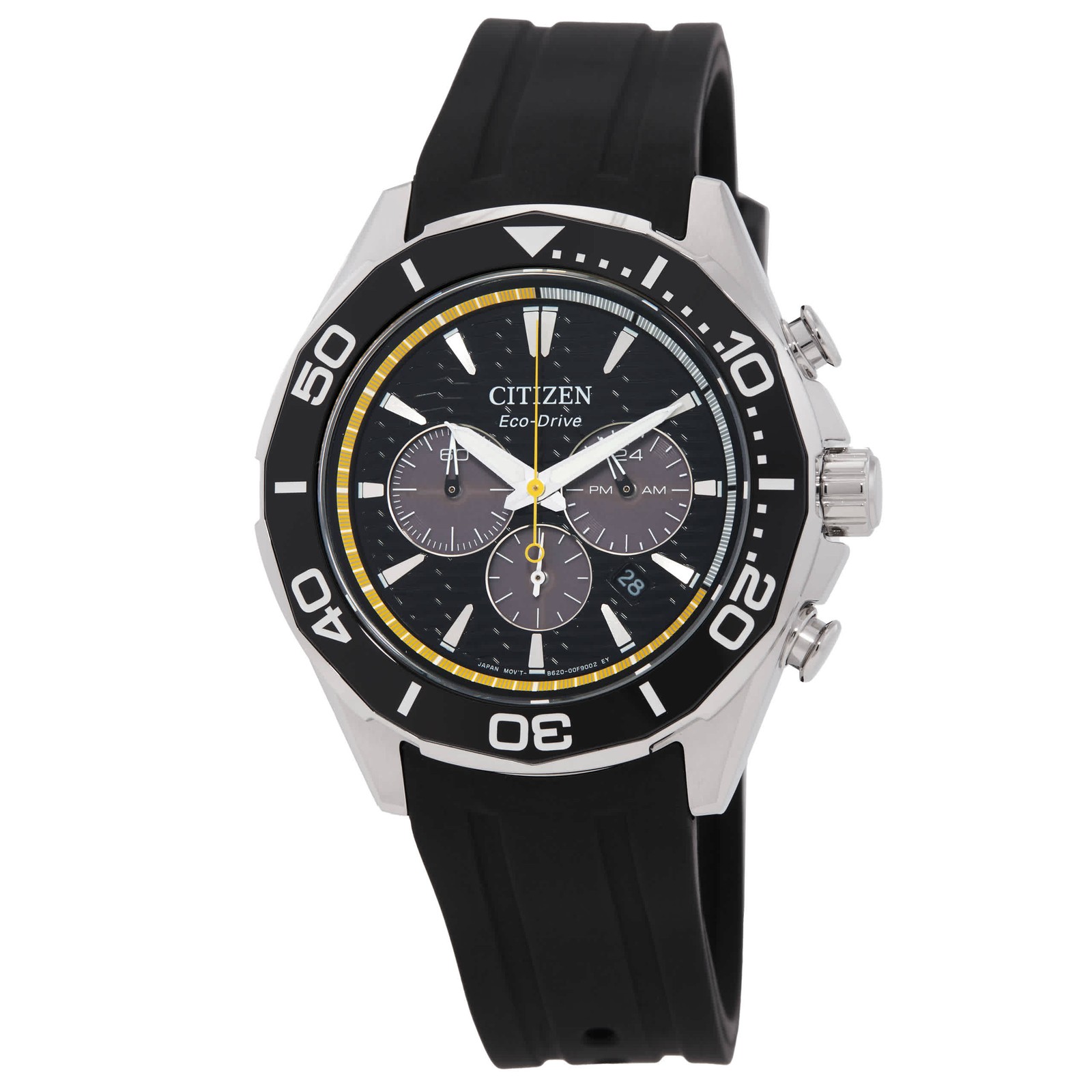 Citizen Endeavor Chronograph Quartz Black Dial Men’s Watch CA4730-08E
