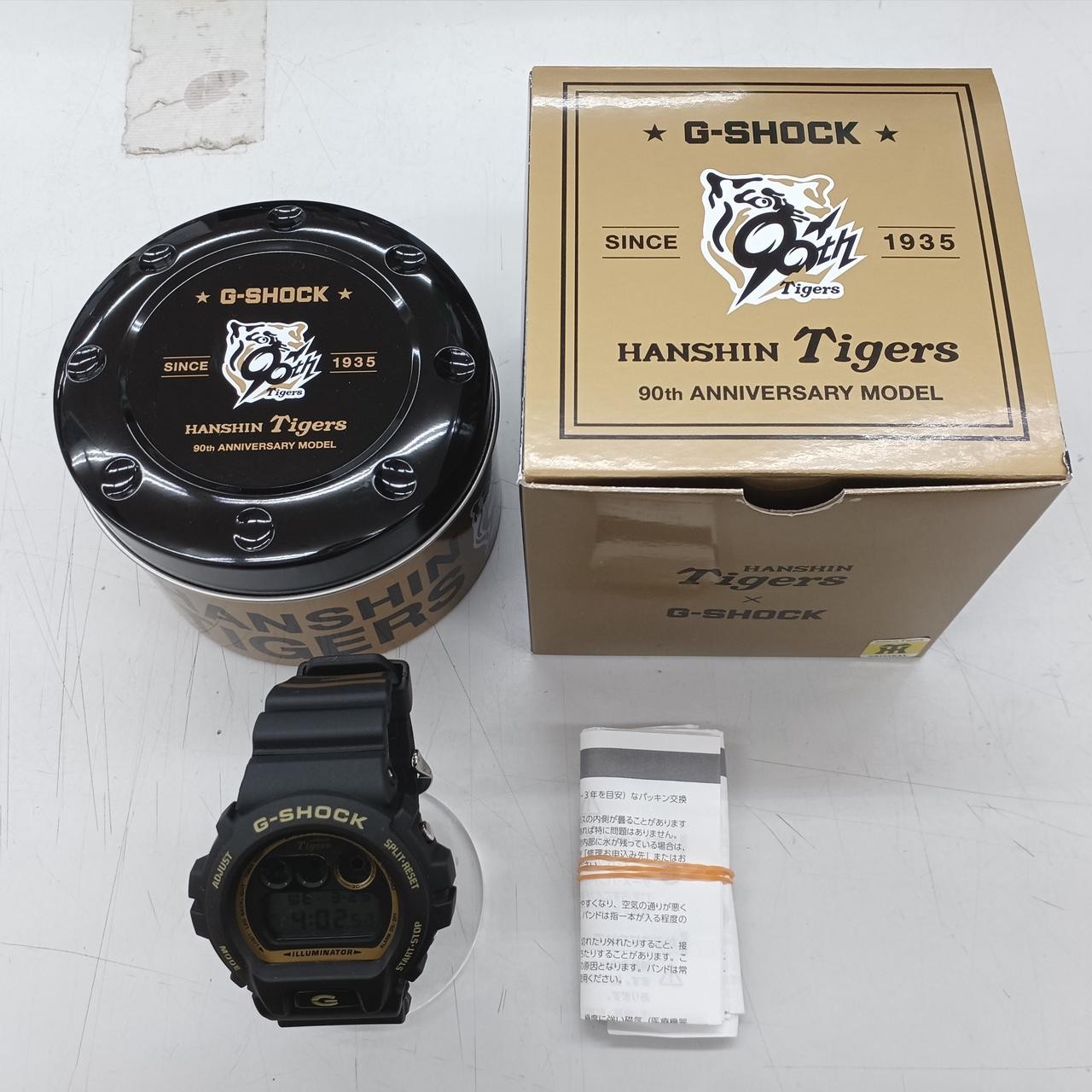 CASIO G-SHOCK DW-6900X Black Men Watch Auth Japan