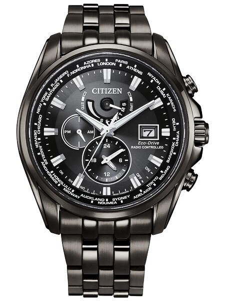 Citizen Eco Drive Solar Radio Controlled Watch Sapphire Glass AT9127 80E