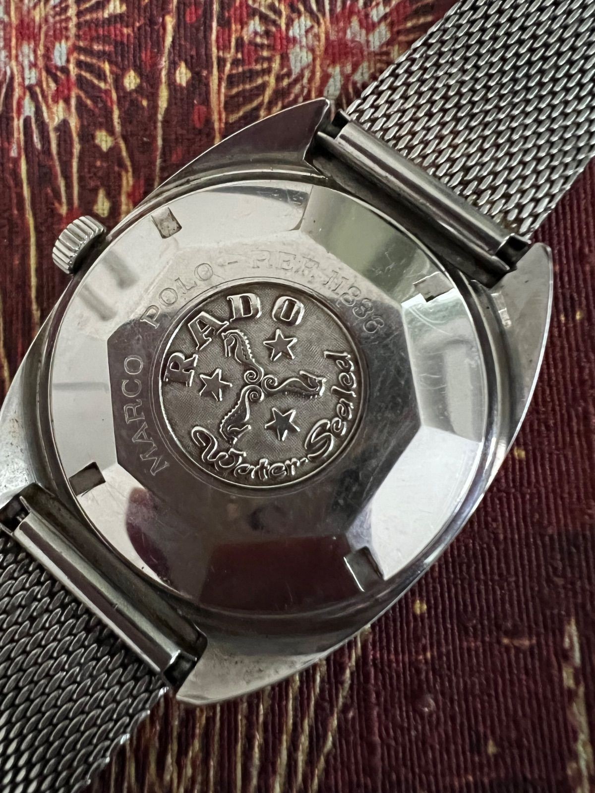 RADO Marco Polo Automatic Men’s Wristwatch 33mm Antique wrist 20.5cm/8.1in