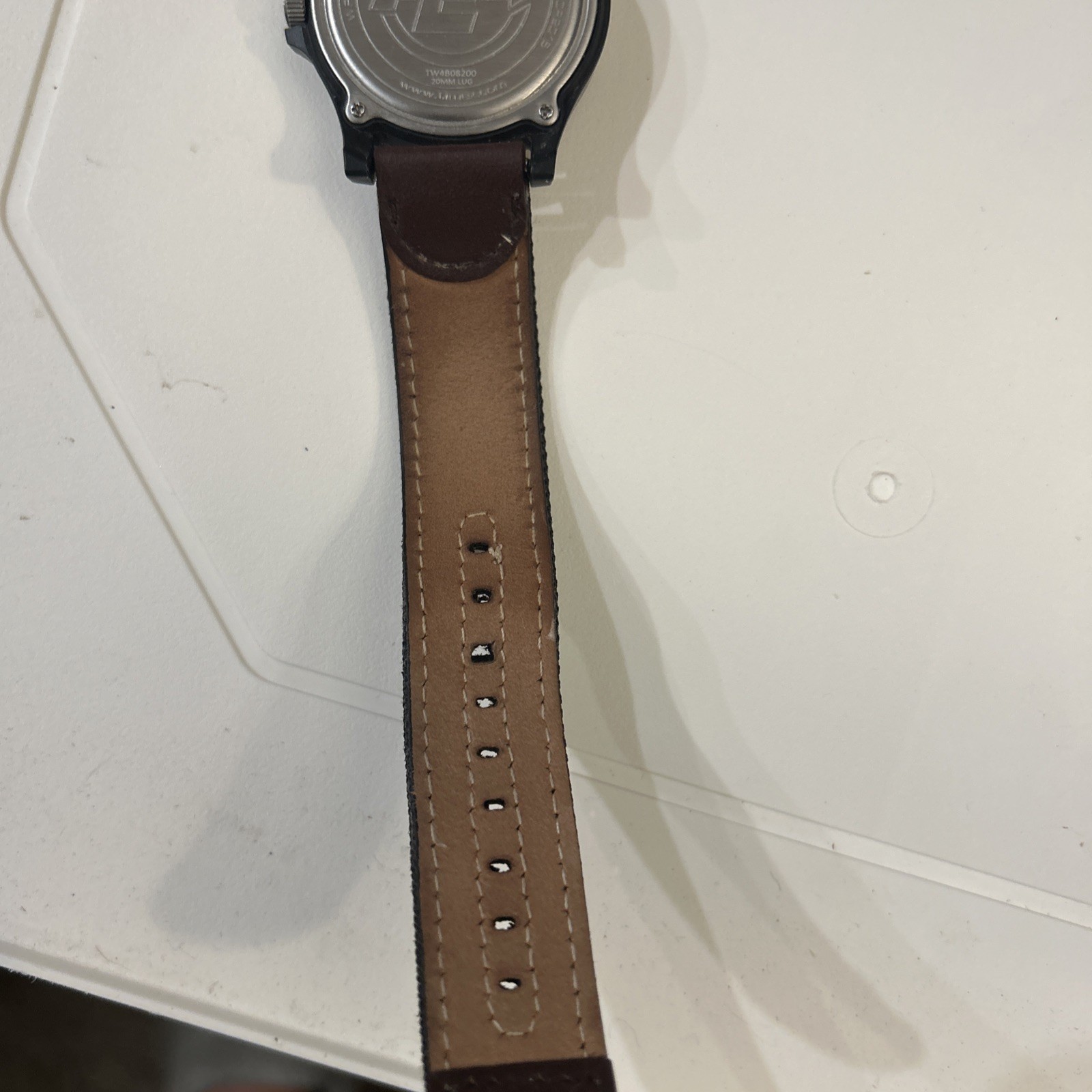 Timex Expedition Men TW4B8200 Field Indiglo Leather Quartz 42mm (Used)