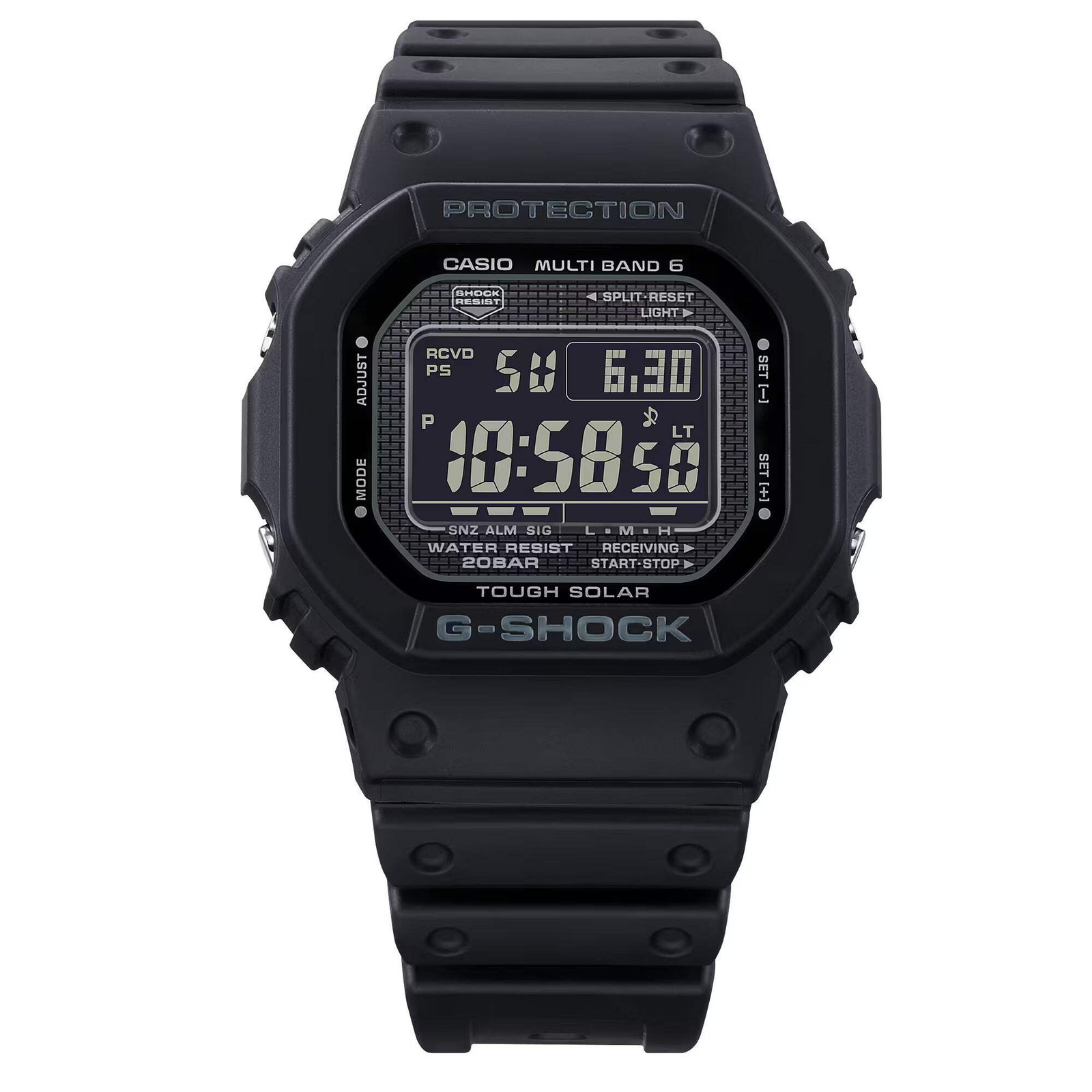 CASIO G-SHOCK GW-5000HS-1 GW5000 SOLAR / MULTIBAND 6 DIGITAL WATCH