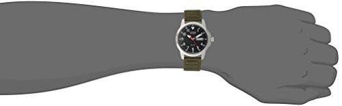 CITIZEN BM8180-03E Eco-Drive Field Watch Black Dial Green Strap New Japan New