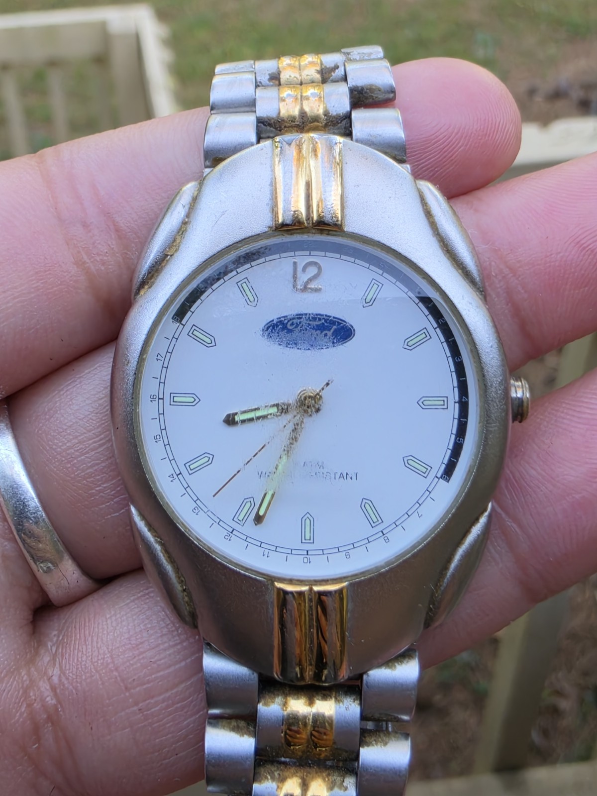 Vintage Ford Motors Watch Ford Dealer Watch