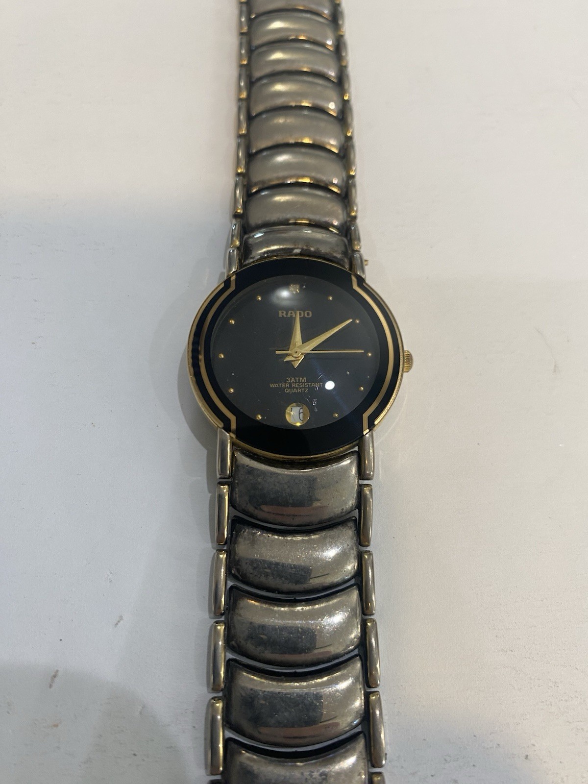 Rado Centrix Diamond Watch Swiss Movement Quartz Needs TLC