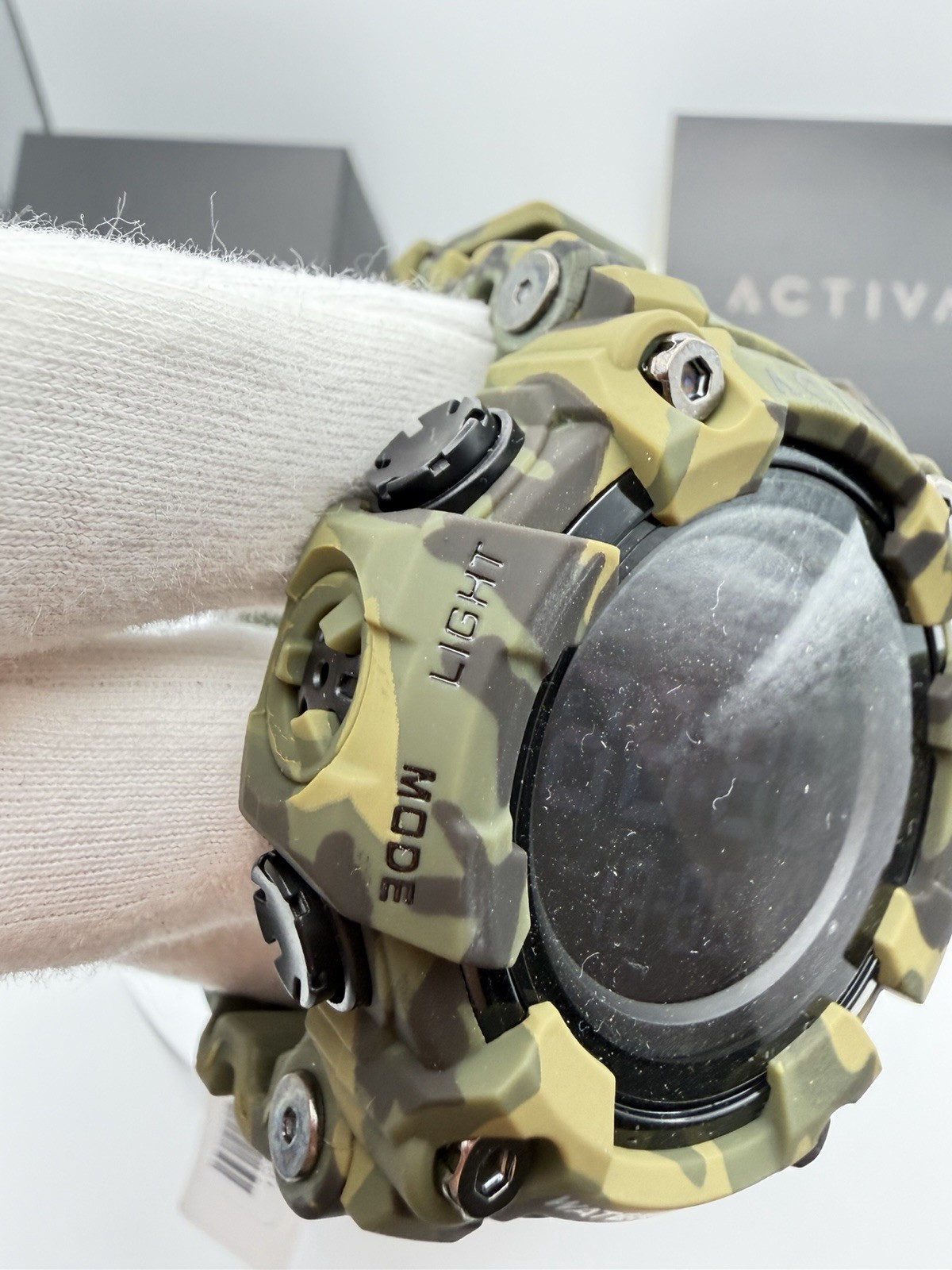 ACW1968-001- Activa X Invicta Digital Men’s Watch – 56mm, Camouflage, Green.
