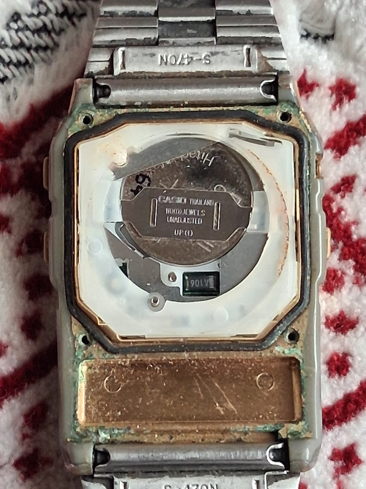 Vintage Casio DBC-610 Not Working Without Display Japan Made