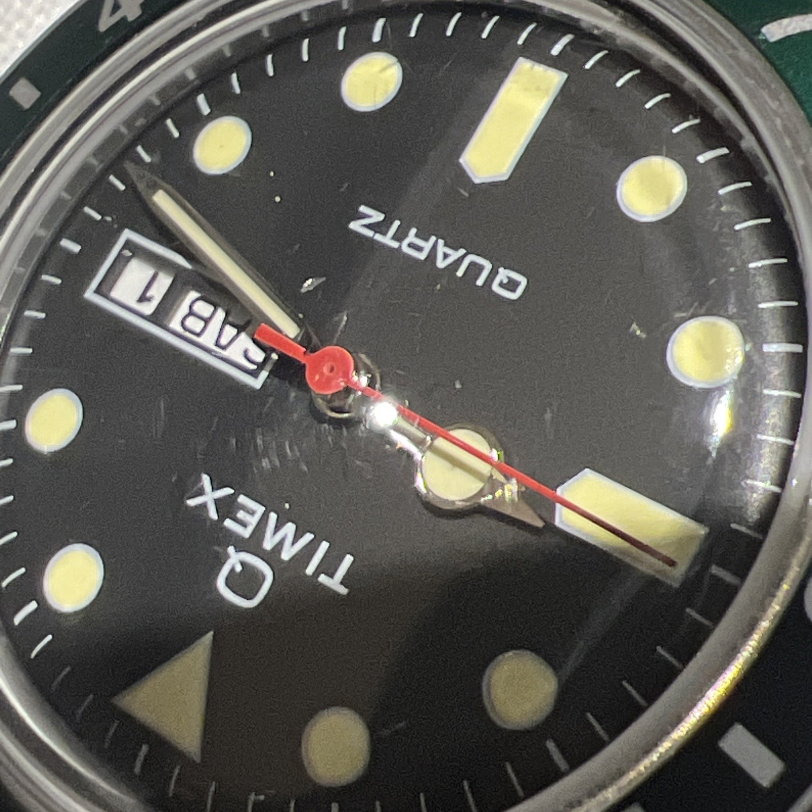 Timex Q Timex Mens Watch Reissue 38mm Stainless Steel Nato Strap TW2U60900 -F430