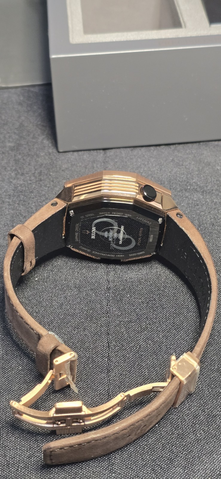 Bulova Precisionist X SE 10TH Anniversary Chrono Rose Gold 98B356