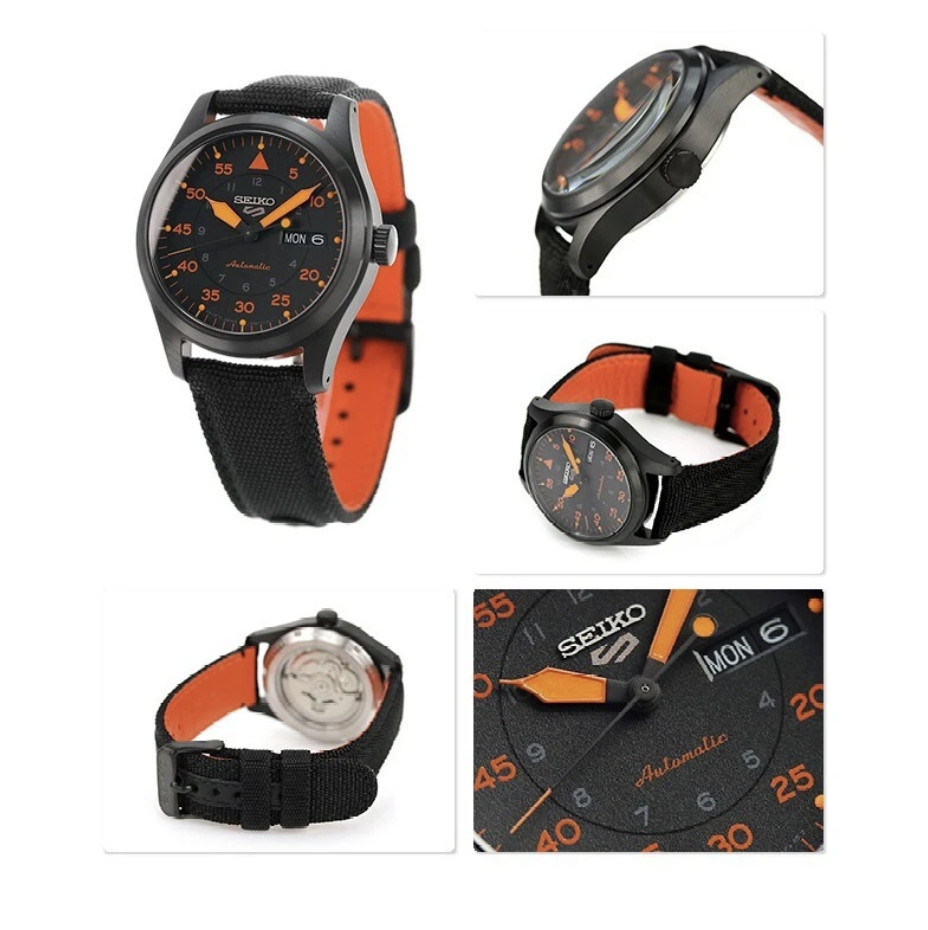 Seiko 5 Sports Military Fashion Automatic Watch SRPH33K1