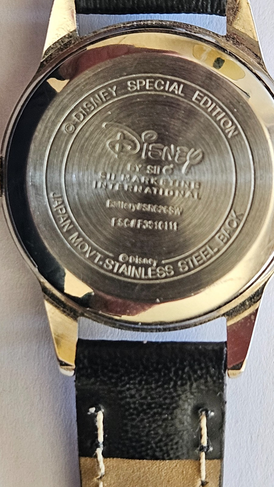 Disney Mickey Mouse Limited Edition Stainless Steel Watch Model 8y S11 Japan MV