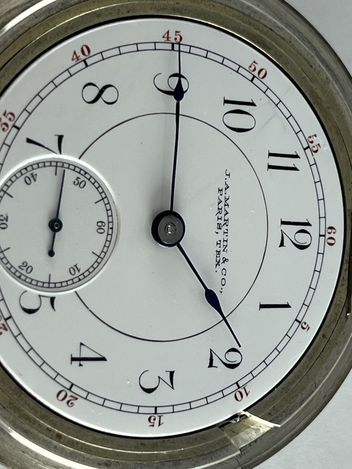 Rare Rockford Texas Private Label Pocket Watch 1888