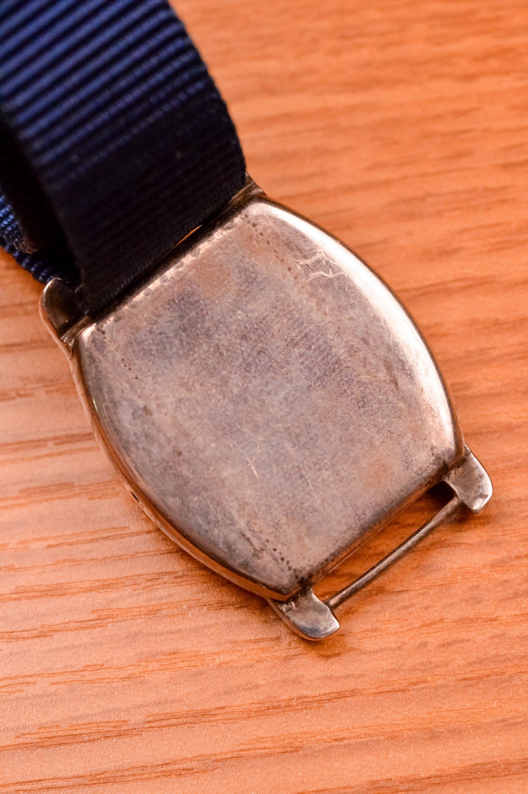 Vintage LONGINES Tonneau “Barrel” Shape Silver Case 1900’s Military Manual Watch