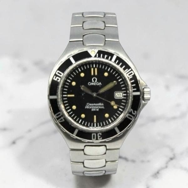 Omega Seamaster 200M Pre-Bond Autoquartz Chronometer 396.1062 Watch Box