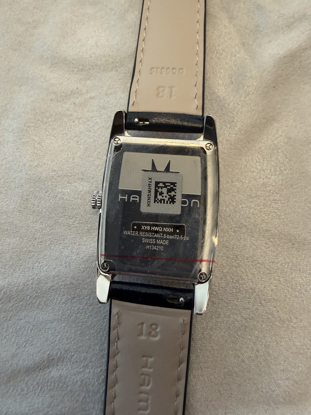 Hamilton American Classic White Women’s Watch with Blue Leather Band – H13421611