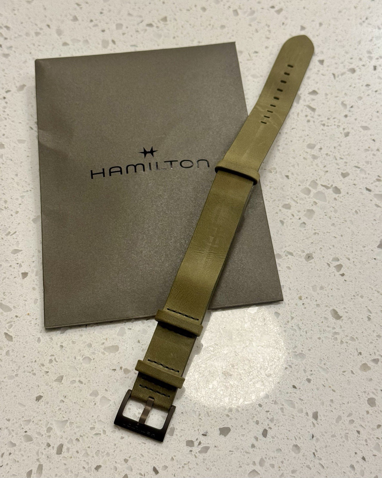 Hamilton Khaki Field Mechanical 38mm Earth PVD with Box & Manual