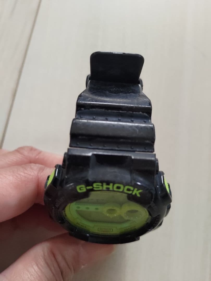CASIO G-SHOCK GD100SC 1JF Lime Green Watch