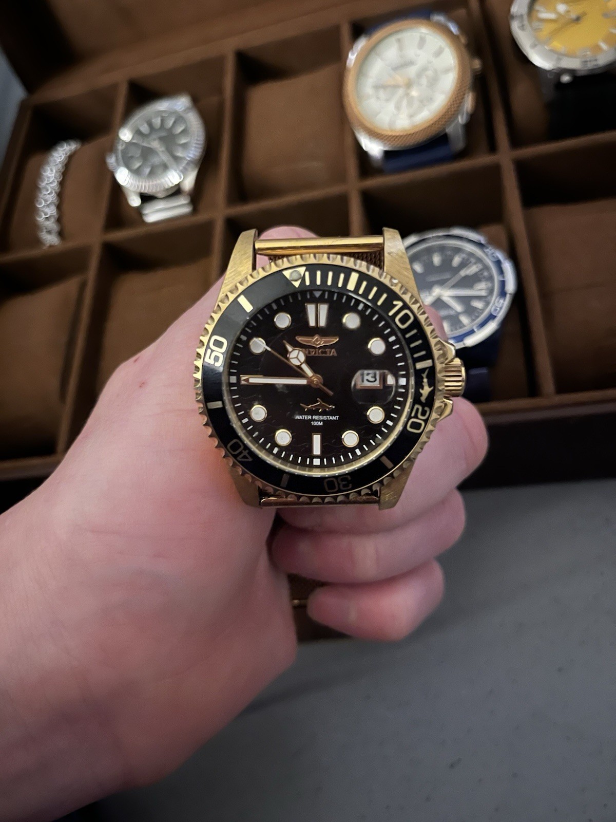 Invicta Pro Diver 43mm Gold