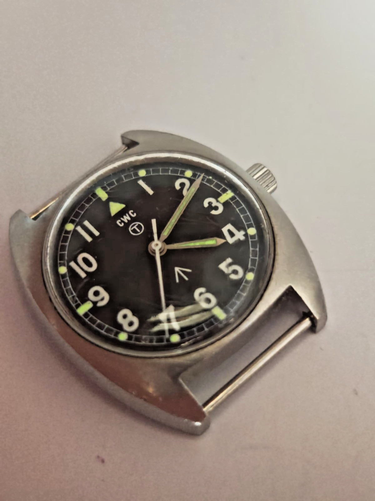 CWC W10 British Army Military Watch 1976 Manual Wind Broad Arrow