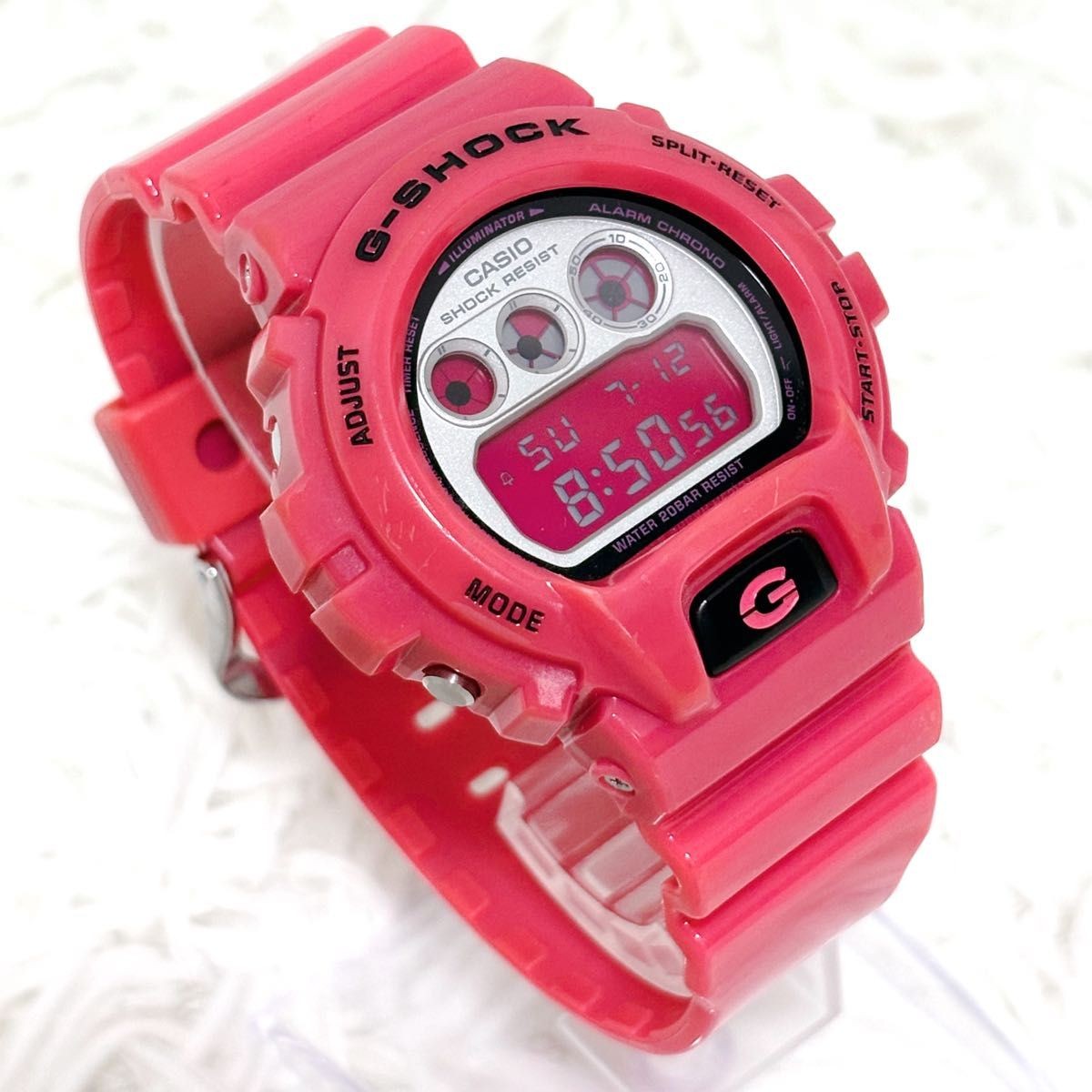 Casio G-SHOCK DW-6900CS-4JF Pink Watch Used