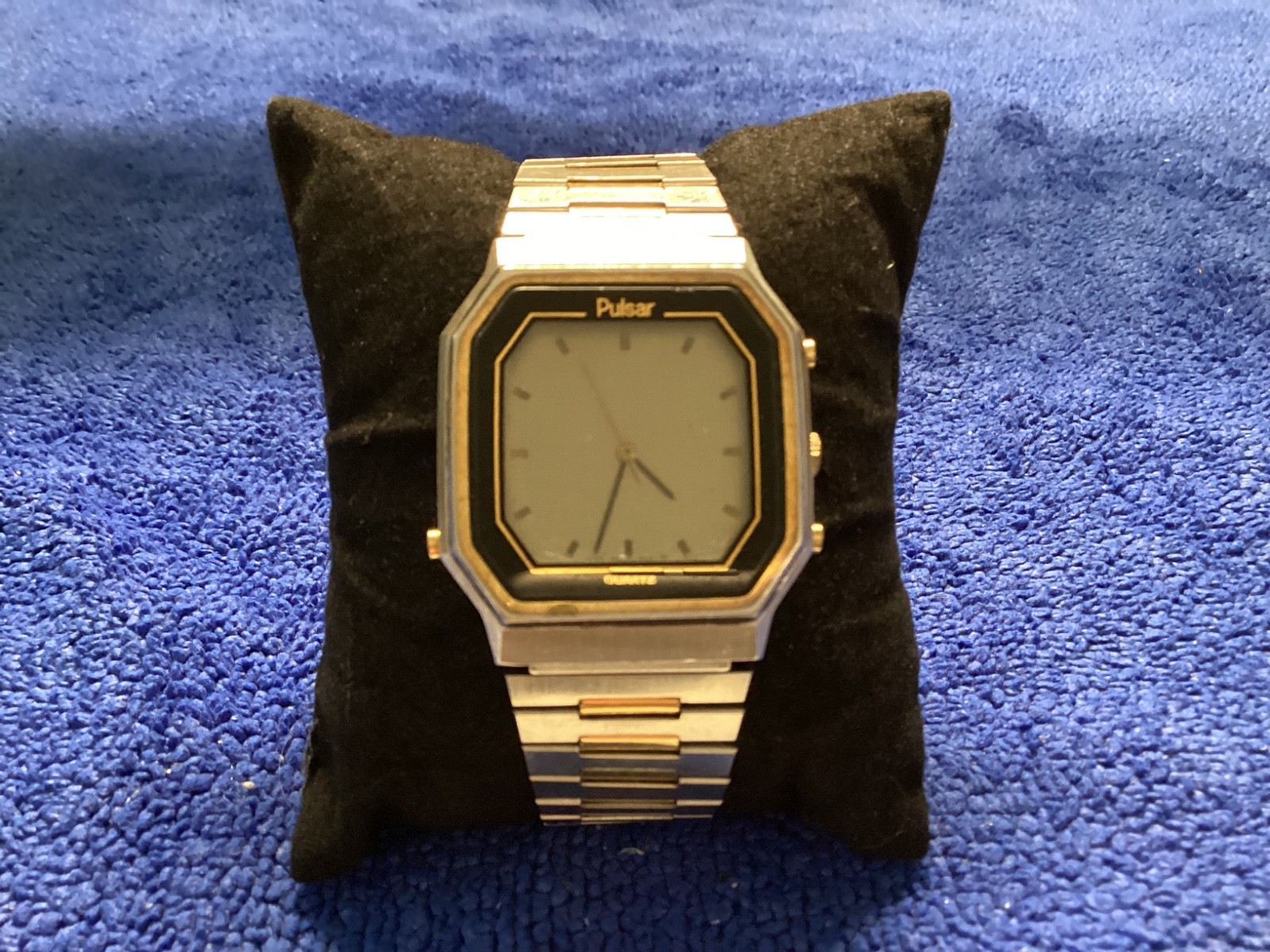 vintage pulsar analog & digital watch ( y951- 5009 ) ( as found) my collection!