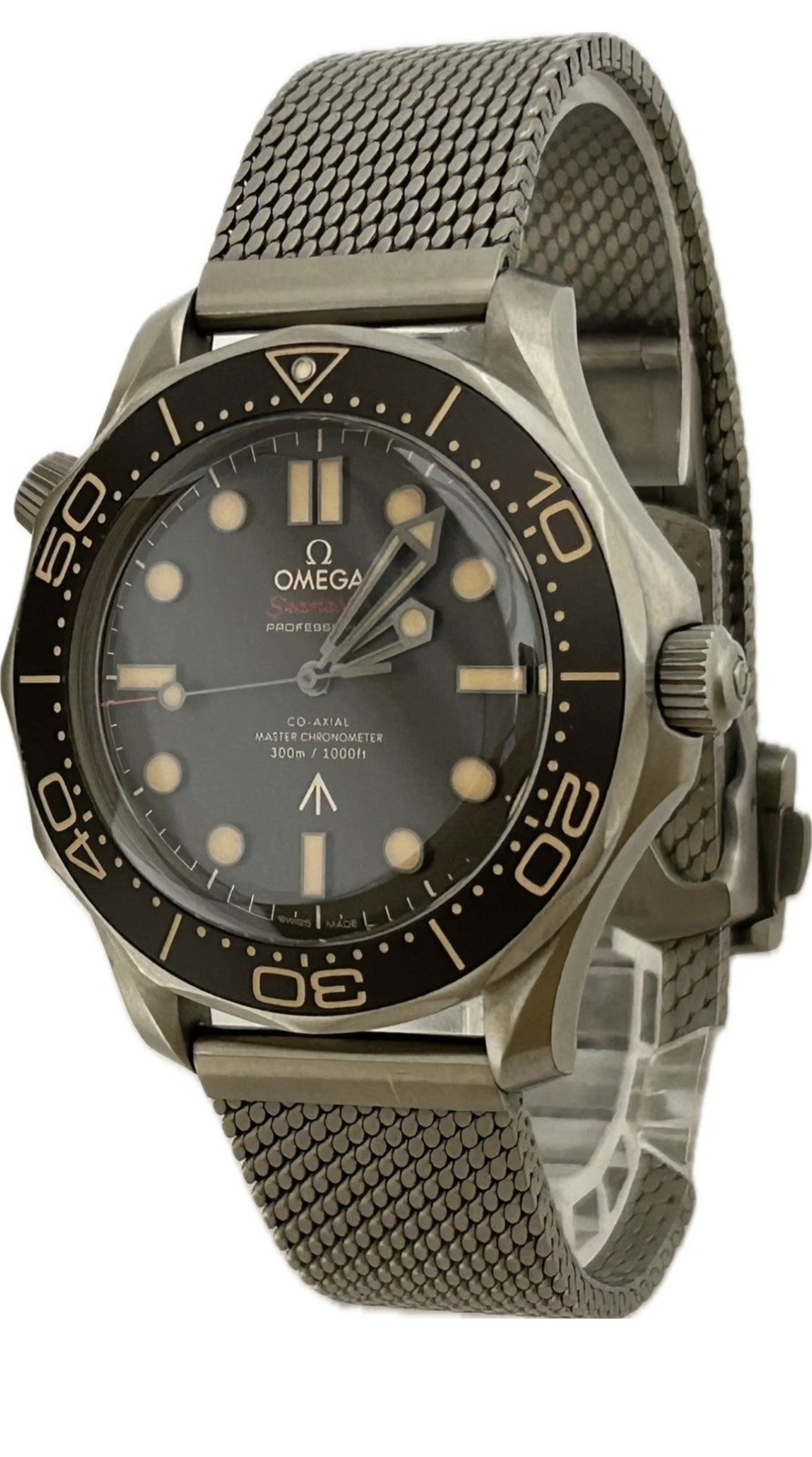 Omega Seamaster Diver 300M 007 Co-Axial 210.90.42.20.01.001 Mens Excellent A5567