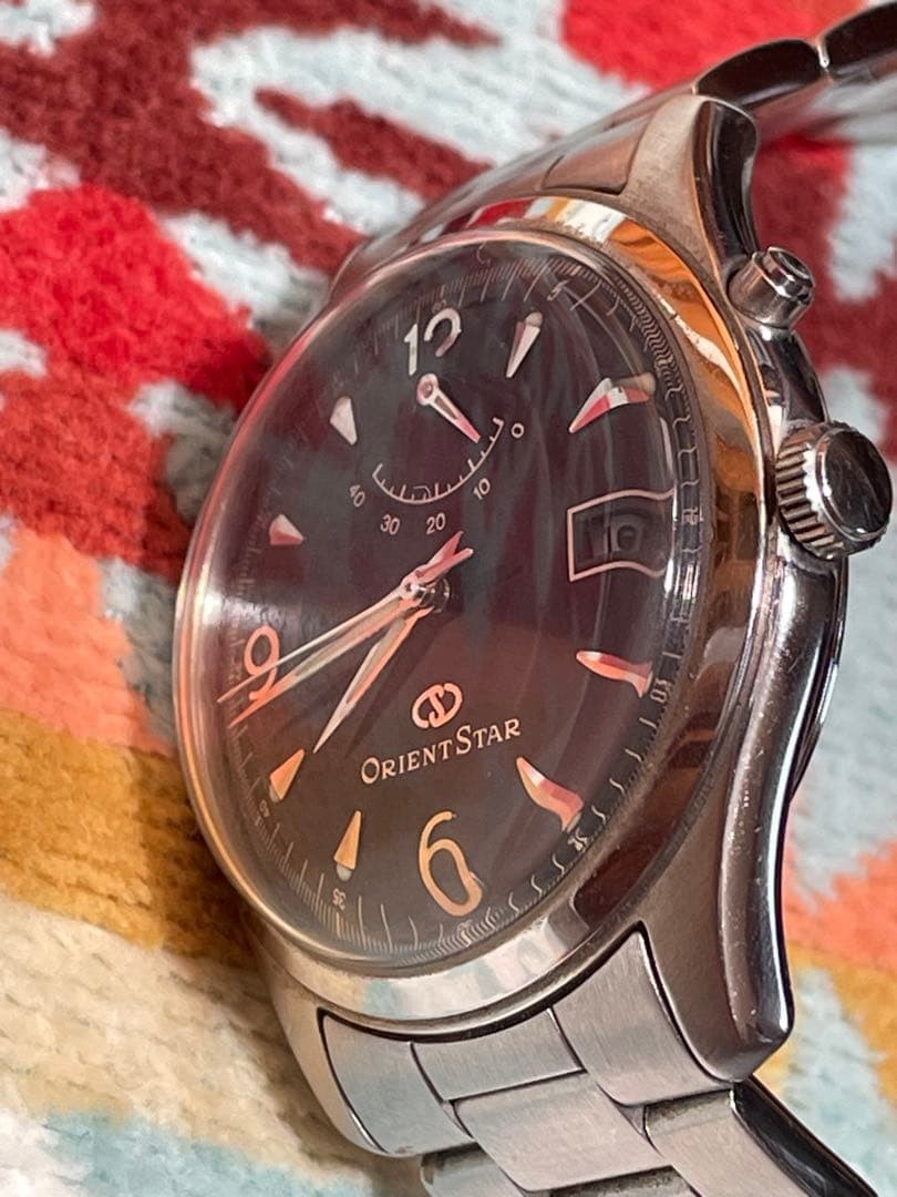 Orient Star Classic EX0C-C0 CS Blue Dial Automatic Men’s Watch Used Working #41