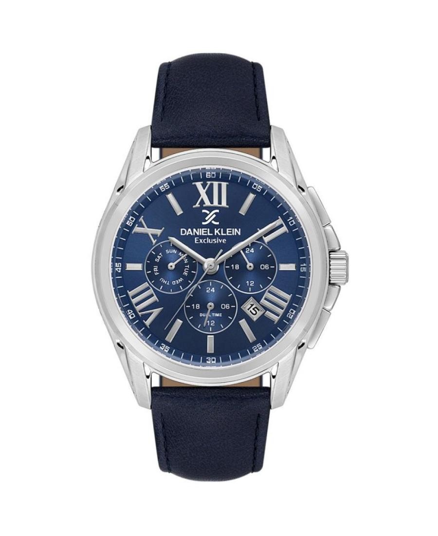 DANIEL KLEIN Men Analog Quartz Casual Watch Classic Dress Blue Dial Waterproof R
