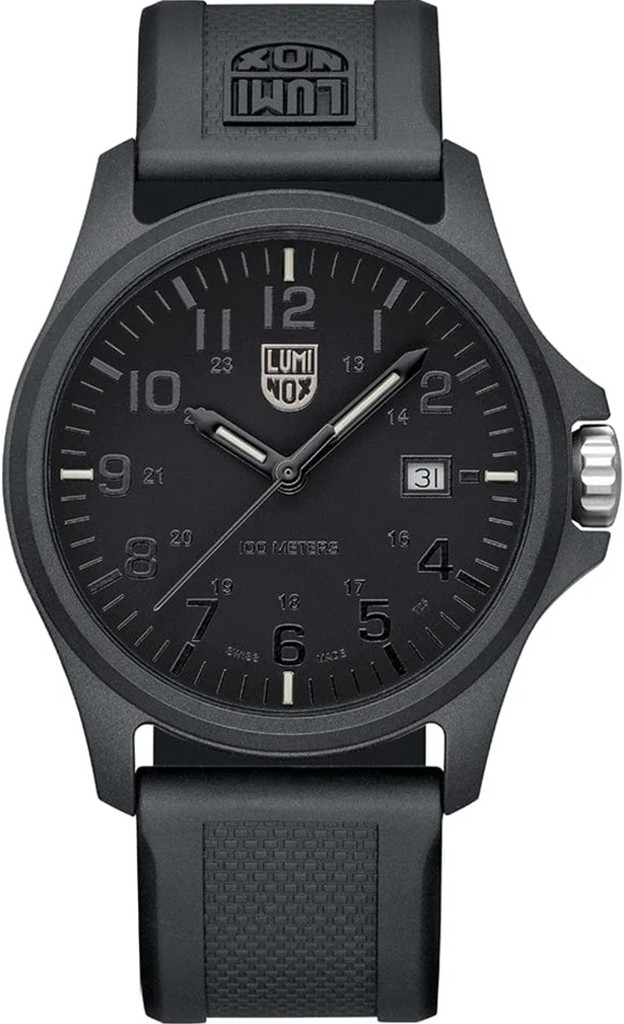 Luminox X2.2402 PATAGONIA CARBONOX 2400 Series 43mm black PU Men’s Watch NEW