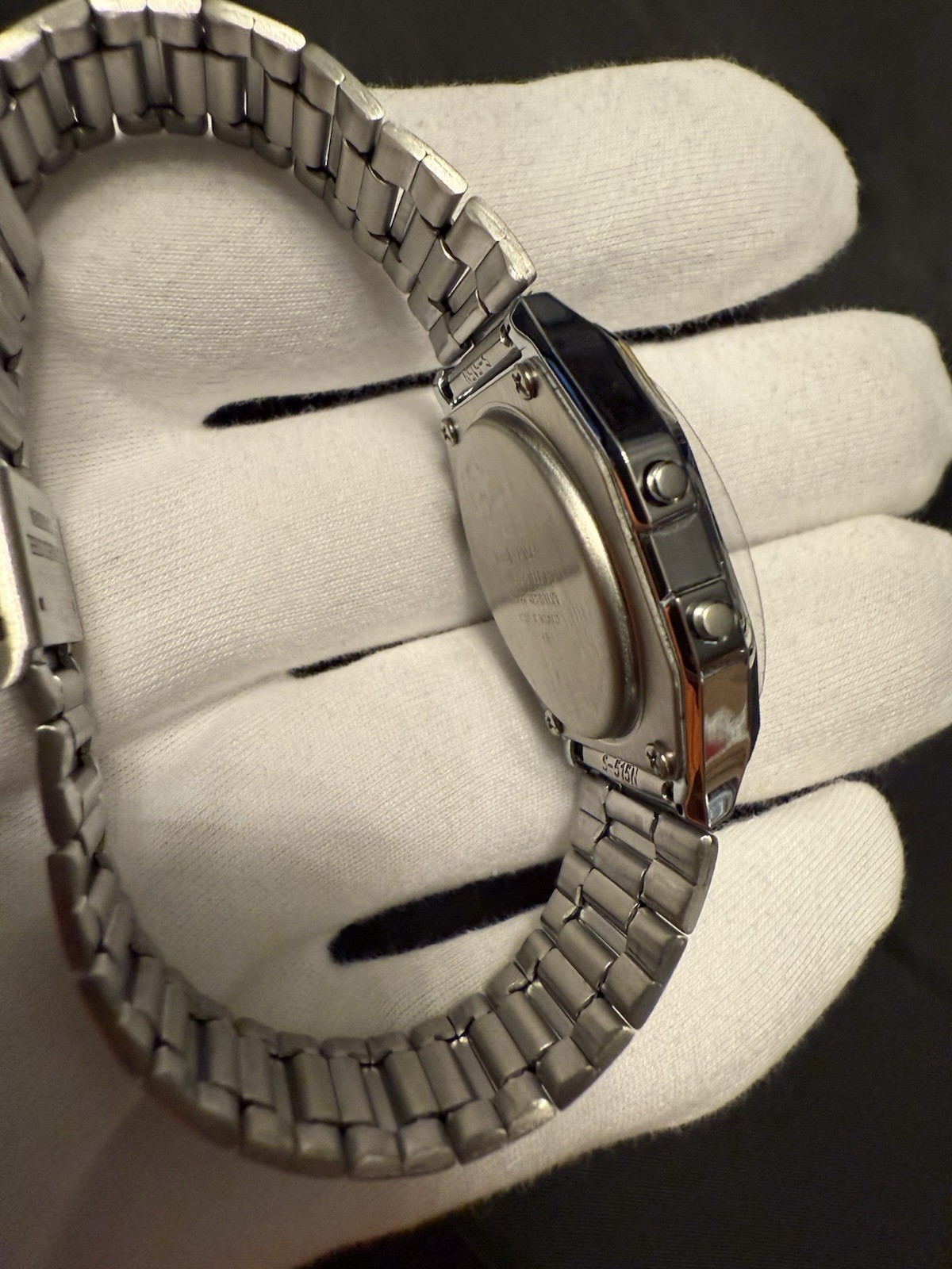 🤩 Casio Mens Digital Silver Tone Stainless Steel Expansion Watch A168wa-1jcp