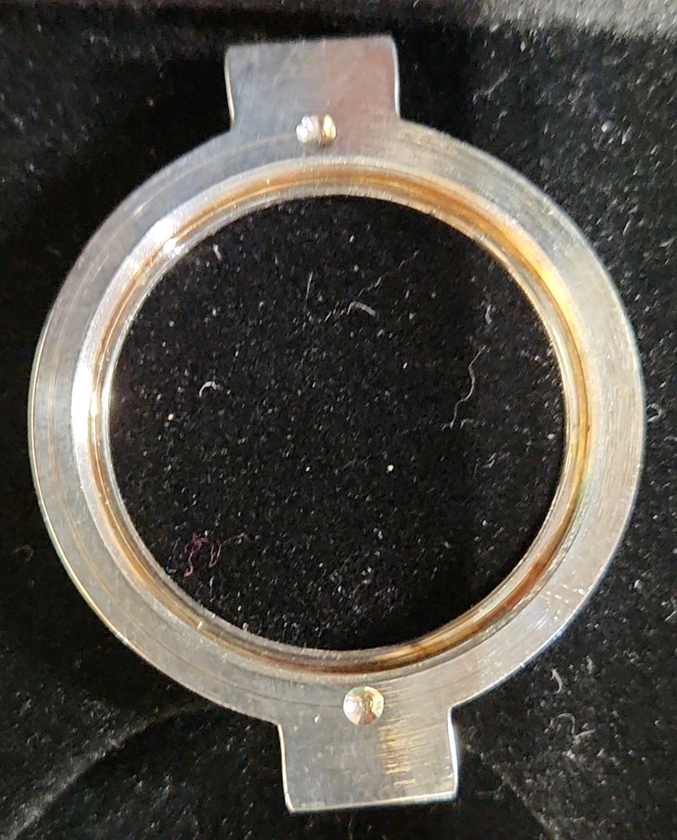 Sterling Silver Ecclissi Watch With Changeable Bezel And Bands- Vintage