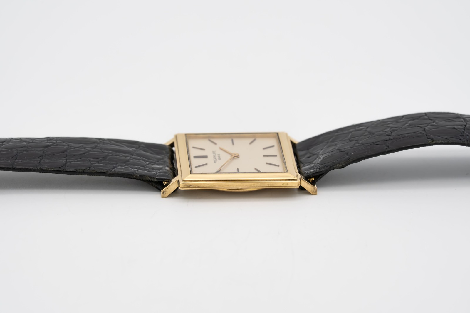 Patek Philippe Gondolo Silver Dial on Leather 3490