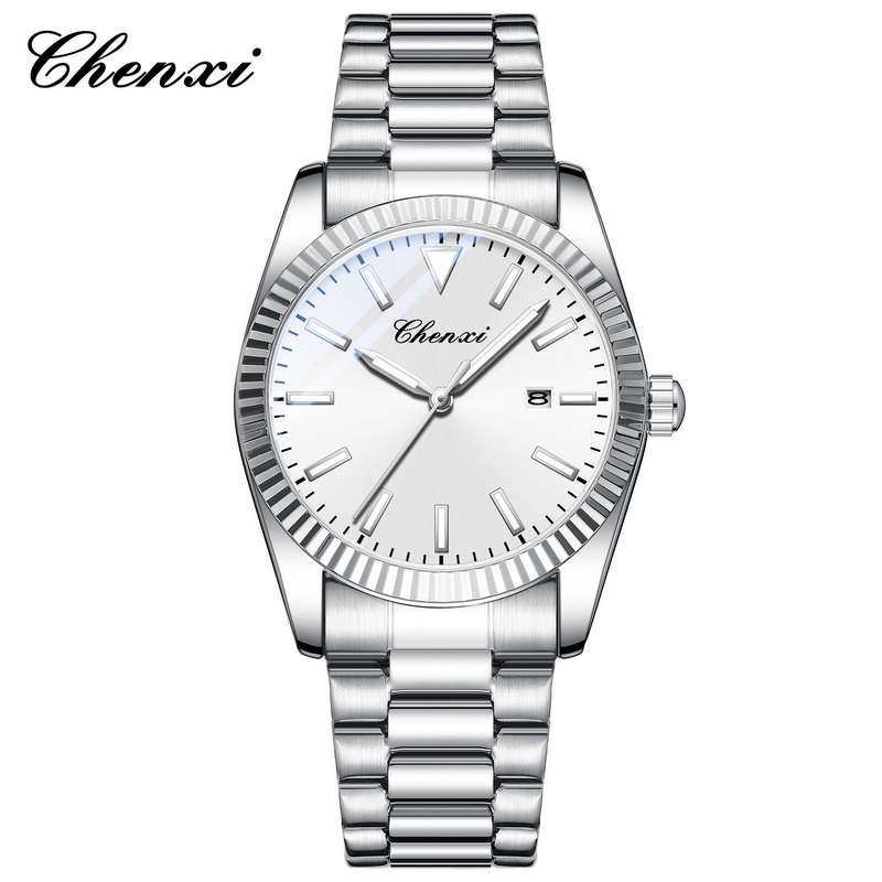 CHENXI Men’s/Women’s Luminous Waterproof Calendar Quartz Couple Wristwatch Gift