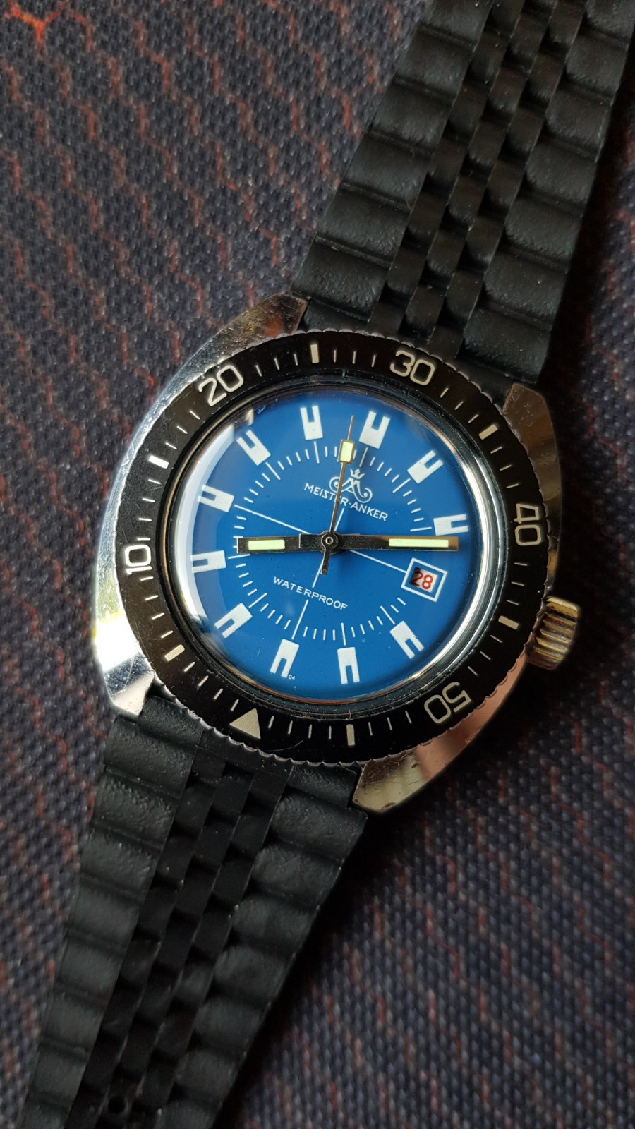 Anker diver vintage German watch (Ruhla movement)