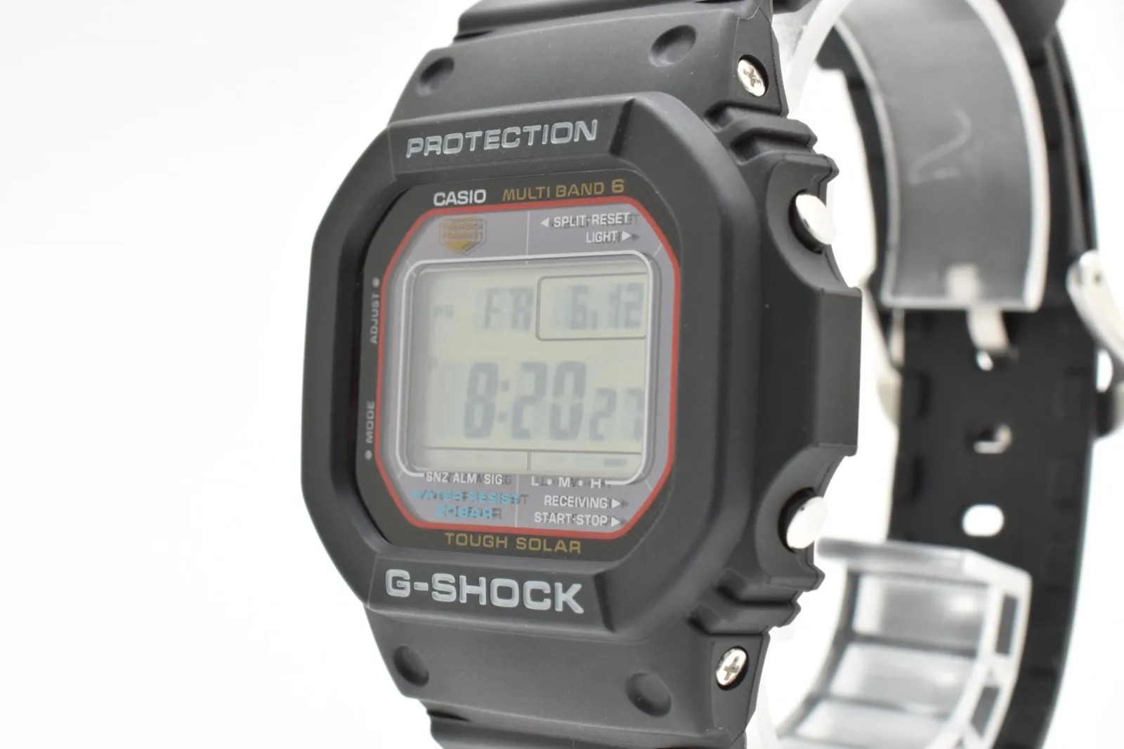 CASIO G-SHOCK GW-M5610U Radio-Controlled Solar Digital Men’s Watch, Square,