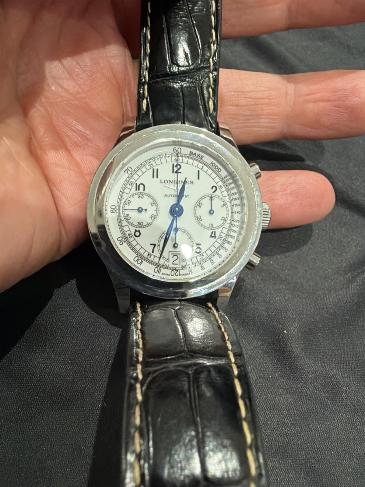 Longines Heritage Silver Men’s Watch – L28274730