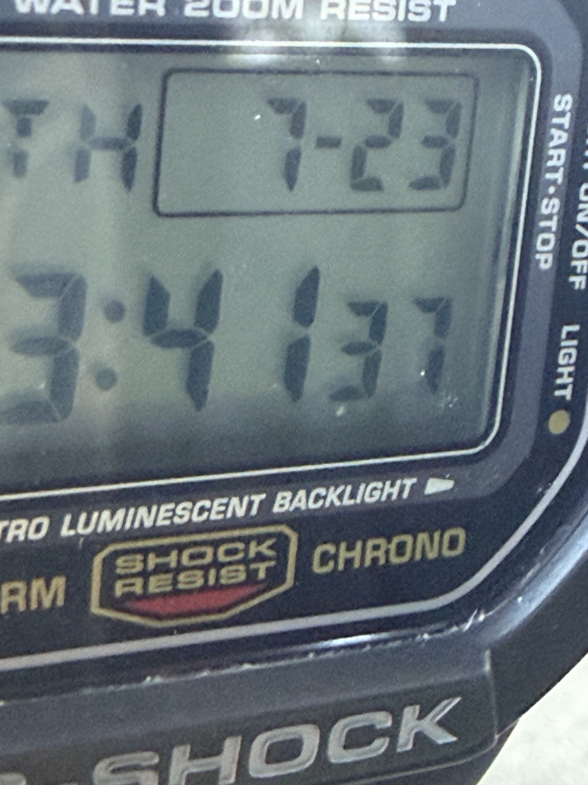 Casio G-Shock DW-5600E-1VCT Illuminator 200M Water Resistant EL