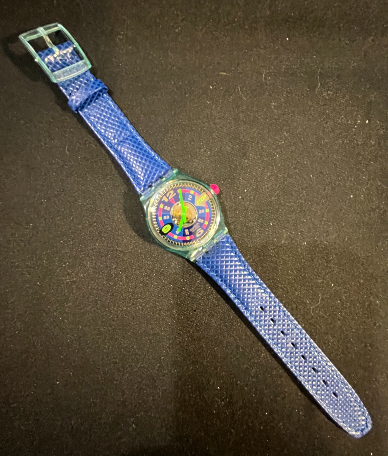 Tres Vite (Very quick) Model SSN102 (1994) Swatch Stop Watch