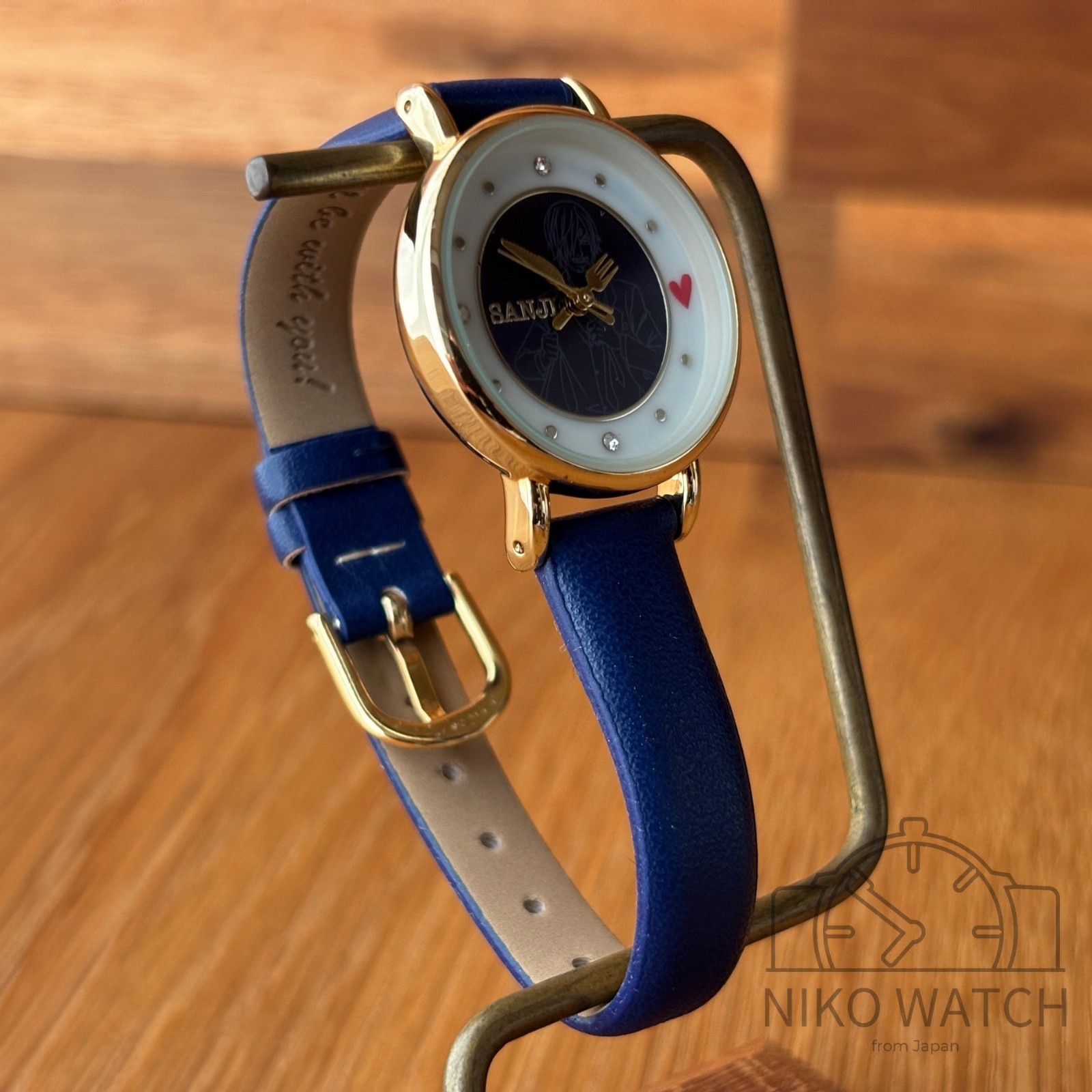 One Piece Sanji Watch Blue Dial Black Strap USJ Limitd Premium 2019 [Excellent]