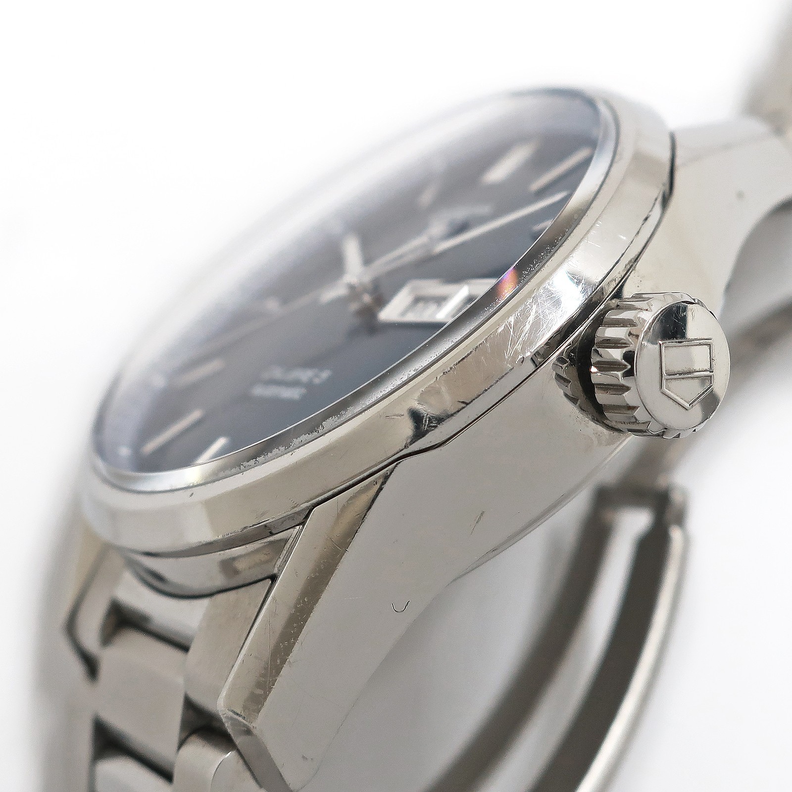 TAG Heuer CARRERA CALIBRE 5 WAR201E.BA0723 S.Steel Automatic Men’s Watch #1500B
