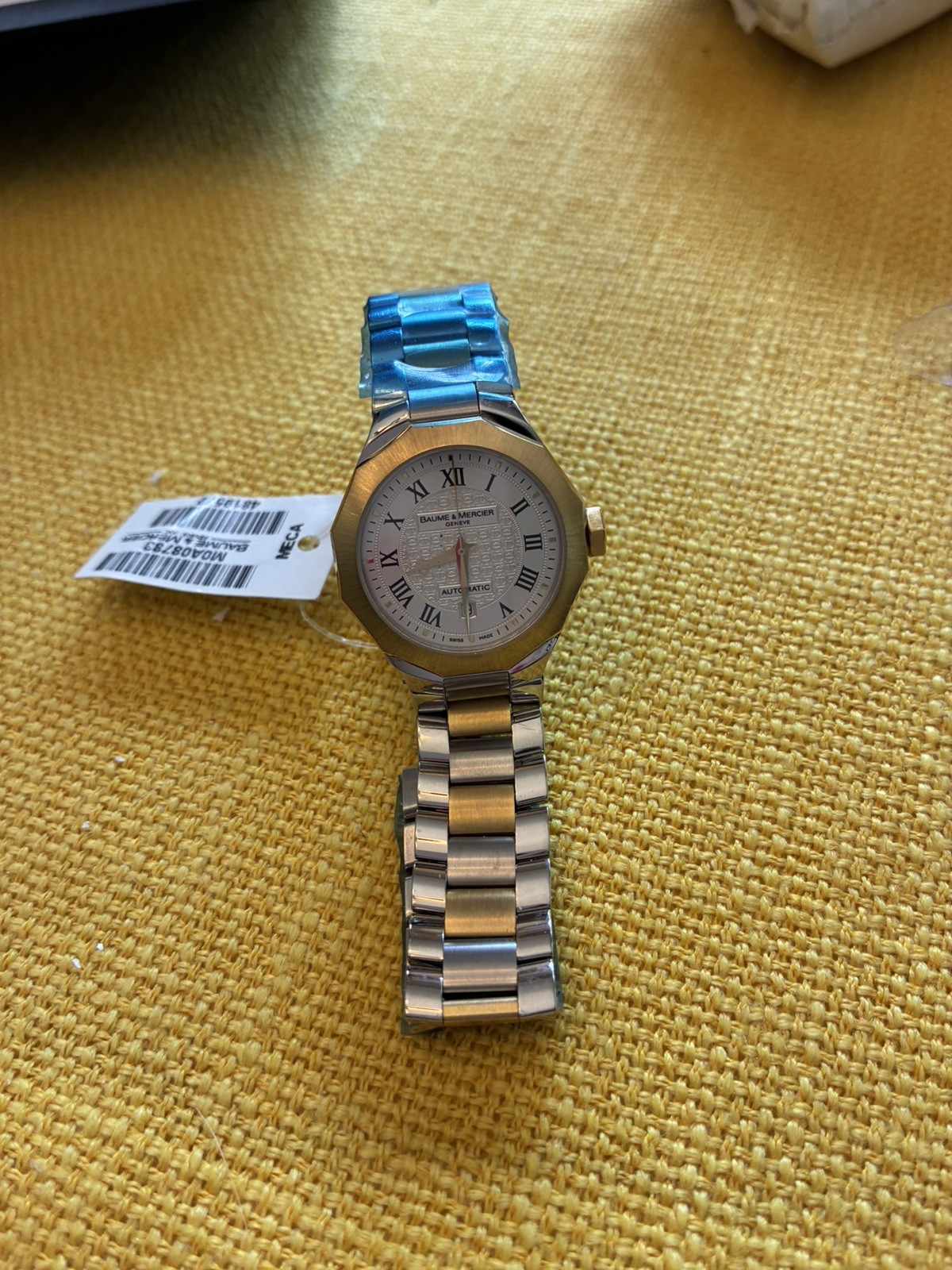 Vintage Women’s Baume Mercier Riviera AUTOMATIC 28mm MOA08783 Never Worn (works)