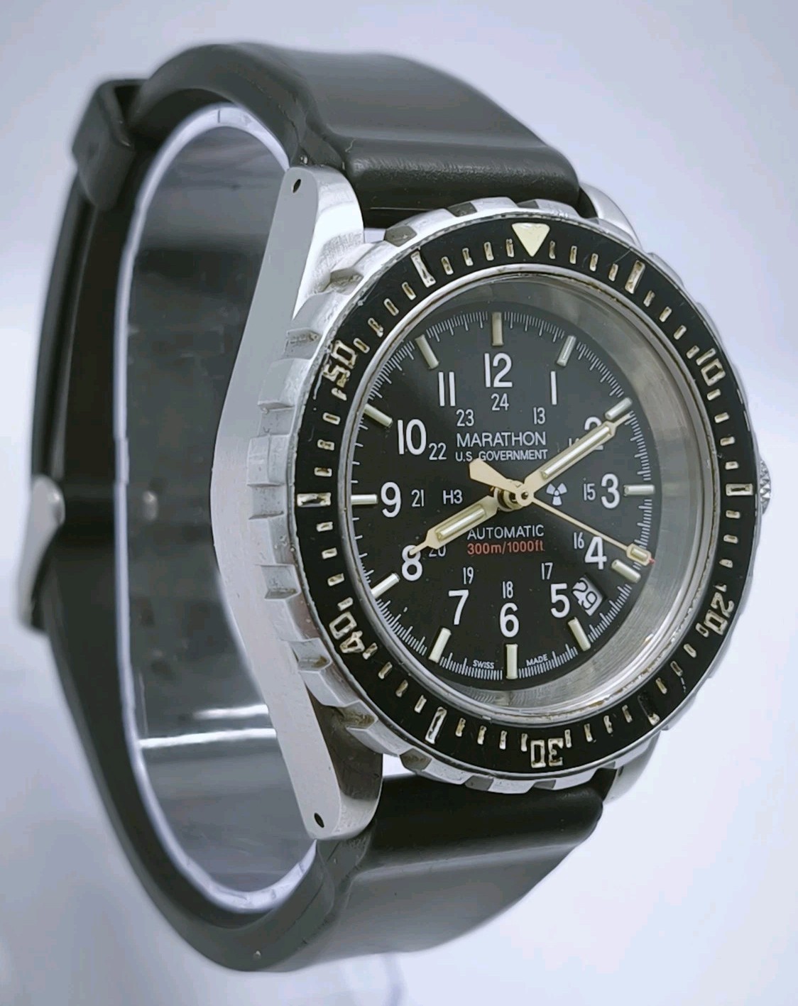 Vtg 2013 Marathon US Government GSAR Automatic 41mm Divers Watch Cal ETA 2824-2