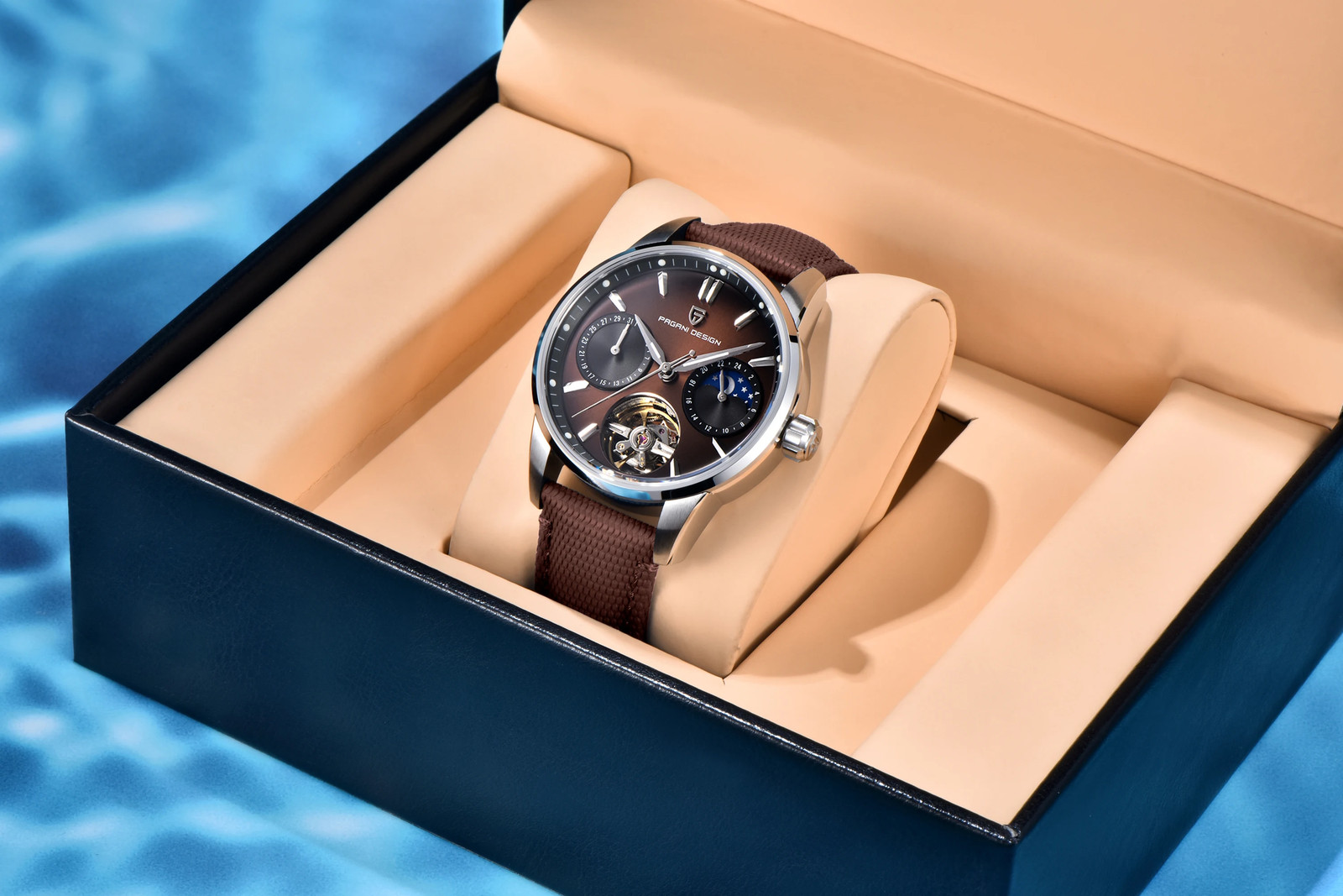 2026 Men Mechanical Watch 41mm Sapphire Crystal Stainless Steel Waterproof
