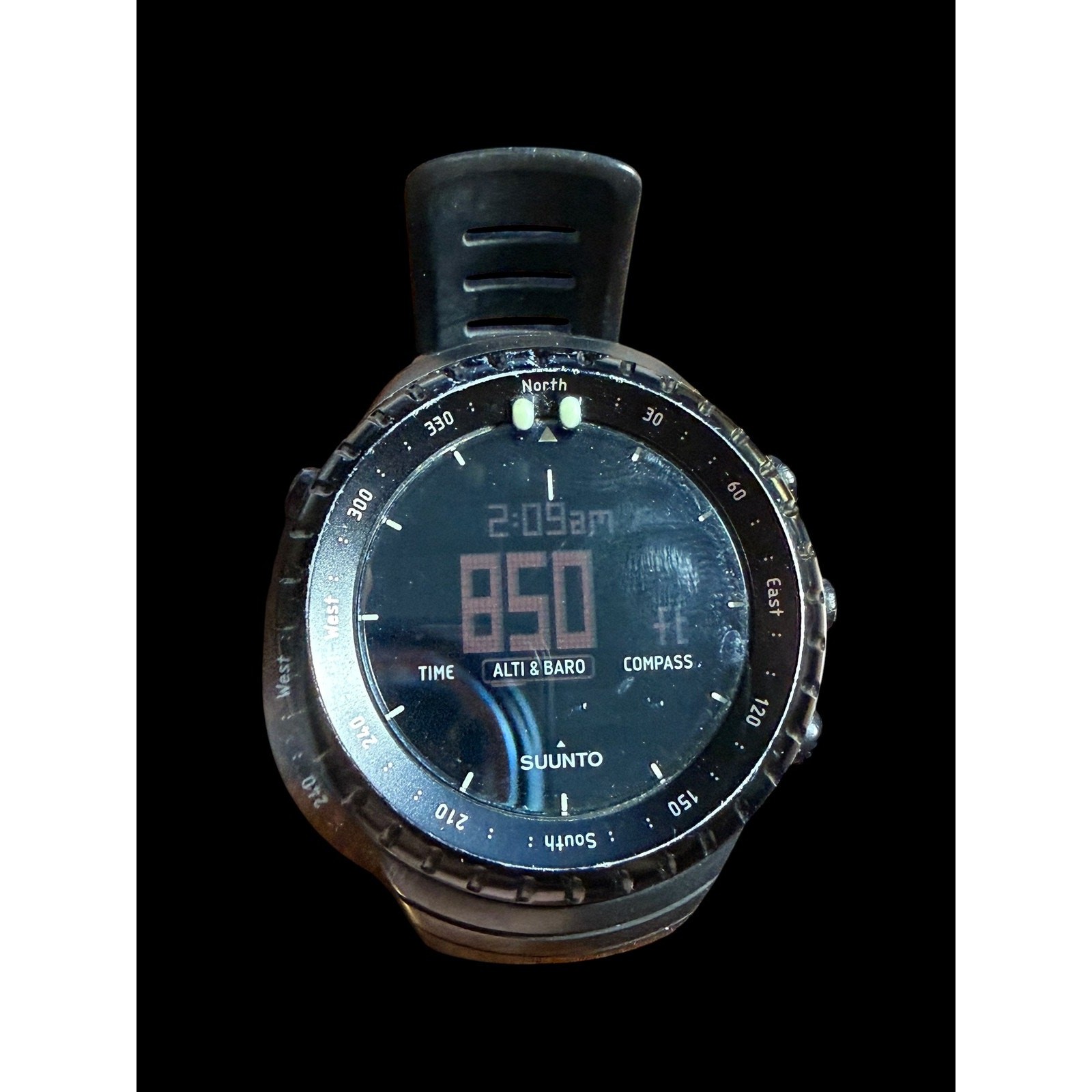 Suunto Core All Black Digital ABC Watch Altimeter Barometer Compass Outdoor