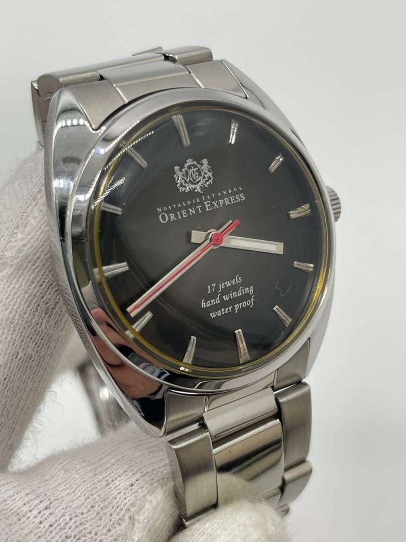 ORIENT EXPRESS OA-8037 Watch All Stainless Sliver WR3bar Japan