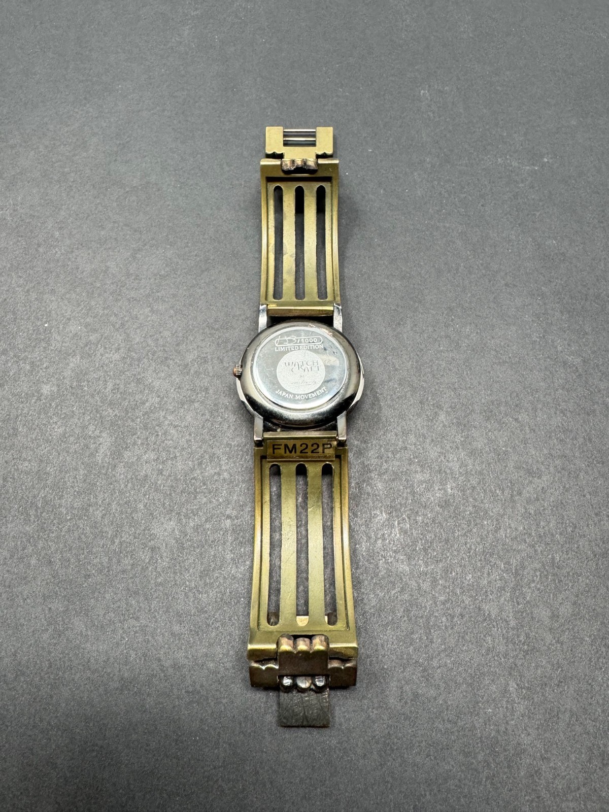 Limited Edition Custom Designer Watch by Eduardo Milieris, Works Great!