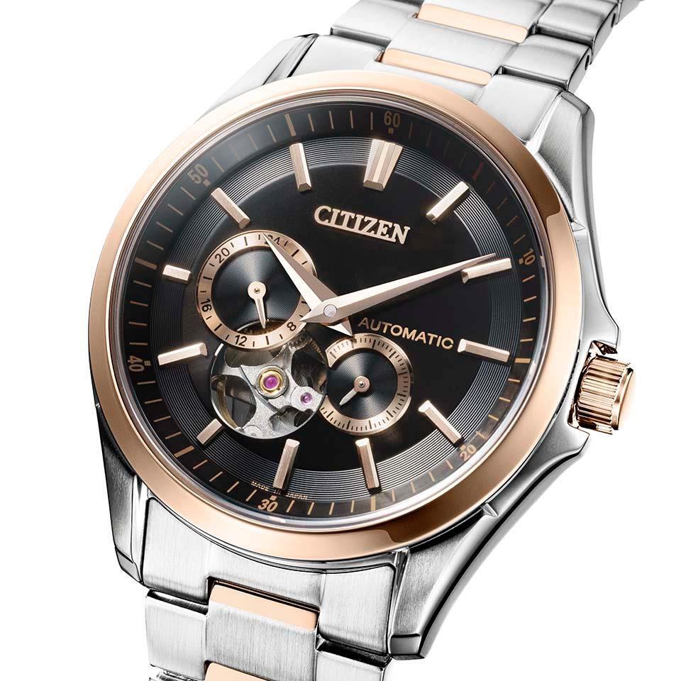 CITIZEN COLLECTION NP1014-77E Mechanical Automatic Watch Black Dial 38.9mm