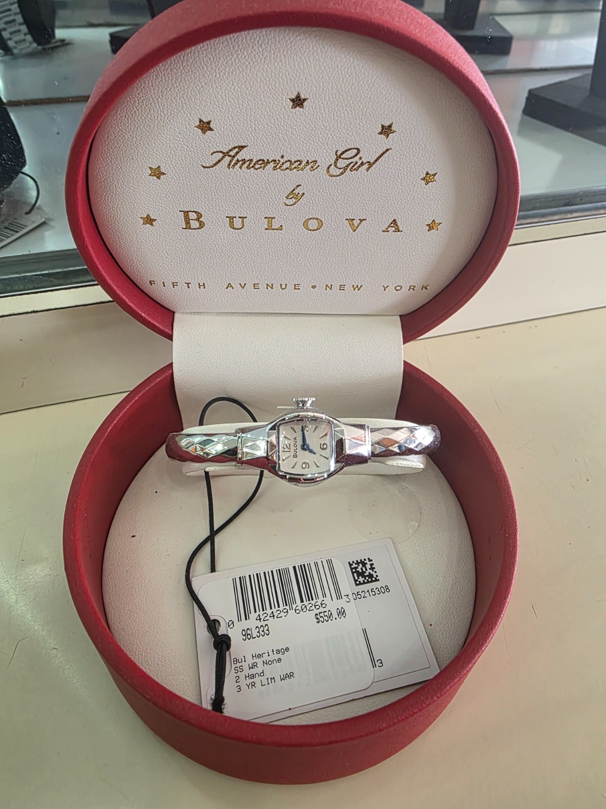 bulova american girl watch 96L333
